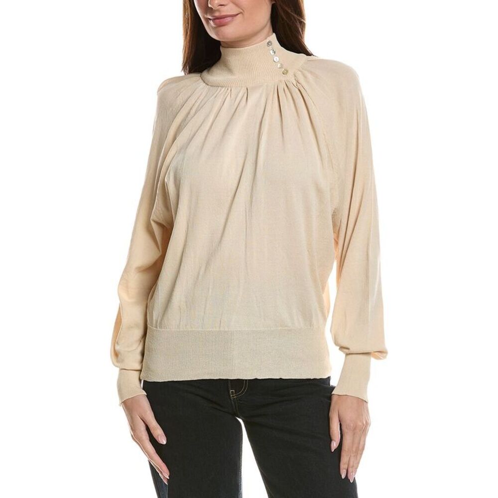 Colette Rose Womens  Long Sleeve Top, White